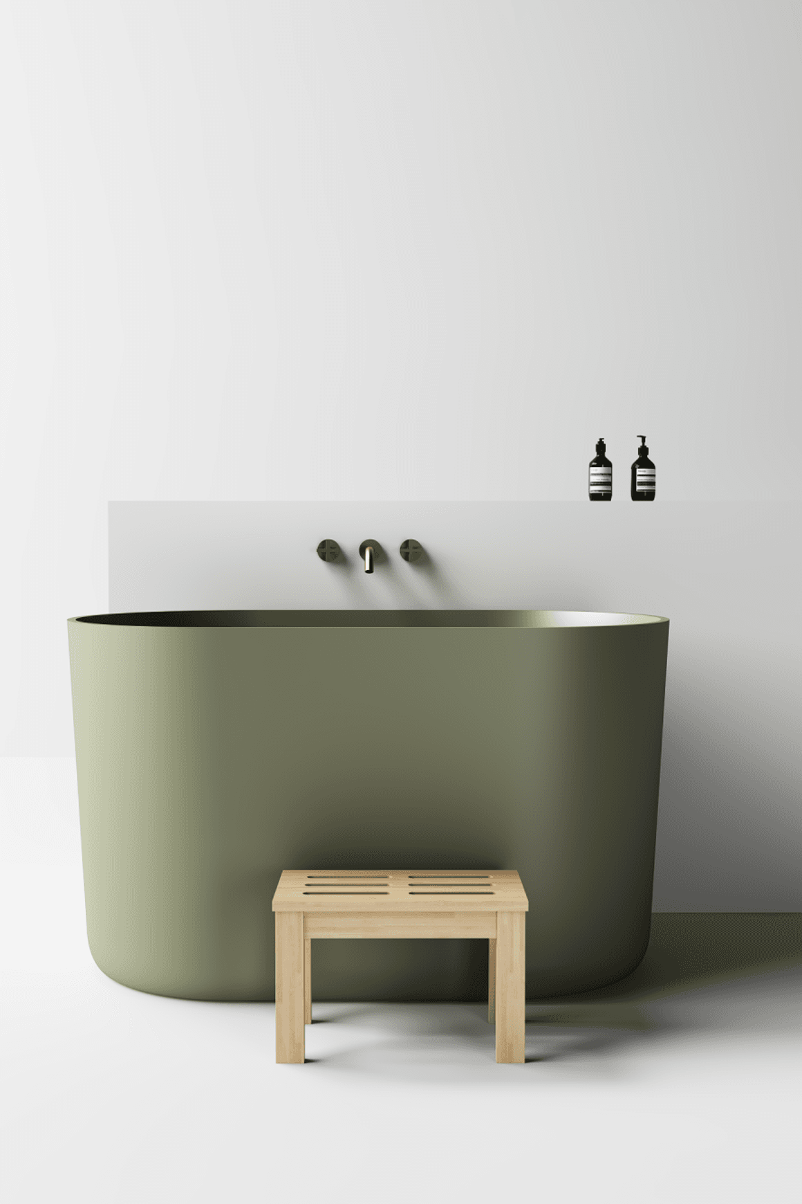 Toka Lite Seren - Japanese Stone Bath - 1300mm - ST93