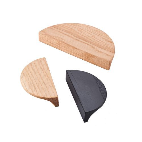 Ballina Timber Half Moon Kitchen Handles
