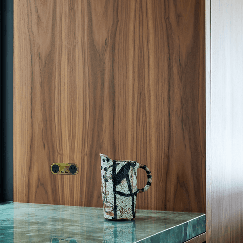 13 Carbon 3 Gang Switch Grid Faceplate