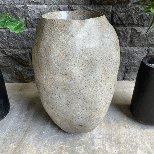 Natural Pedestal Stone Basin