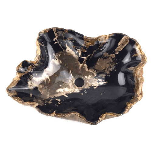Petrified Wood Stone Basin - Single