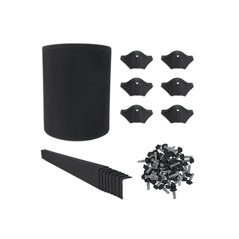 Corrugated - 2mm Aluminium - Ember Guard Kit