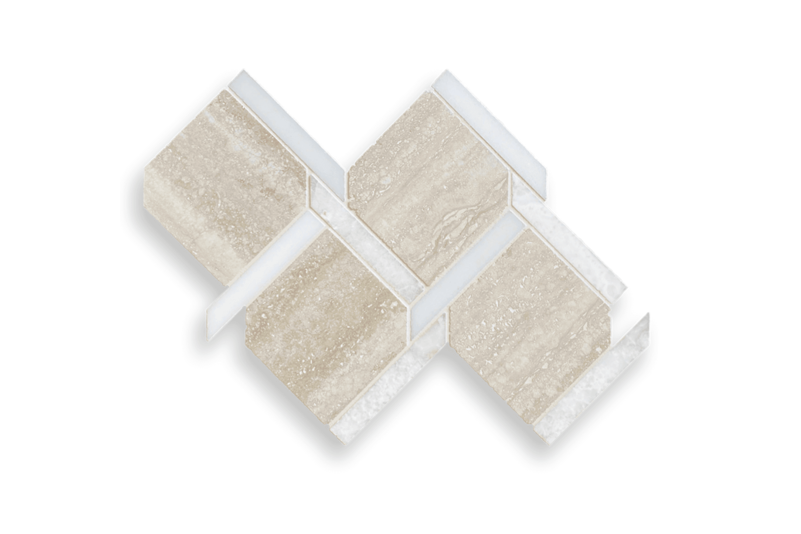 Pompon Weave Honed Mosaic