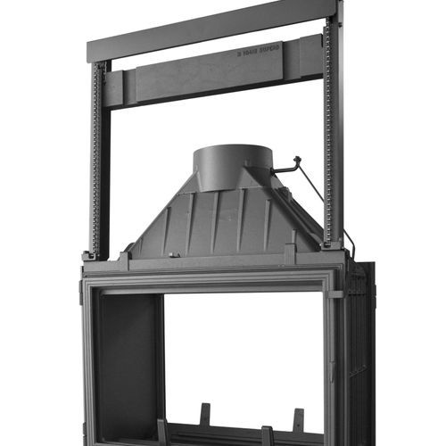 Seguin Multivision 8000 Double Sided Cast Iron Fireplace With Lift Door