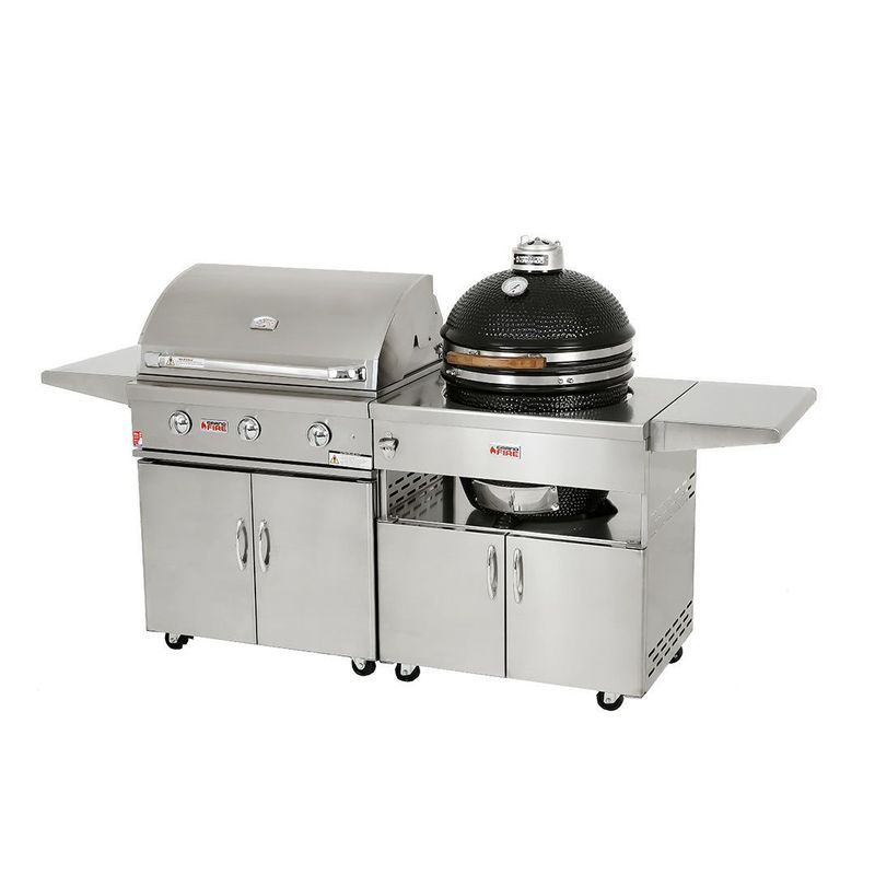 Silverline 32” + Kamado Combo