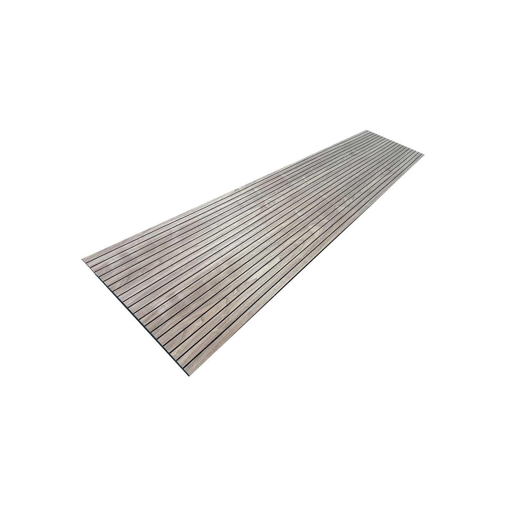 WOODFLEX Flexible Acoustic Wood Slat Wall Panel, Walnut