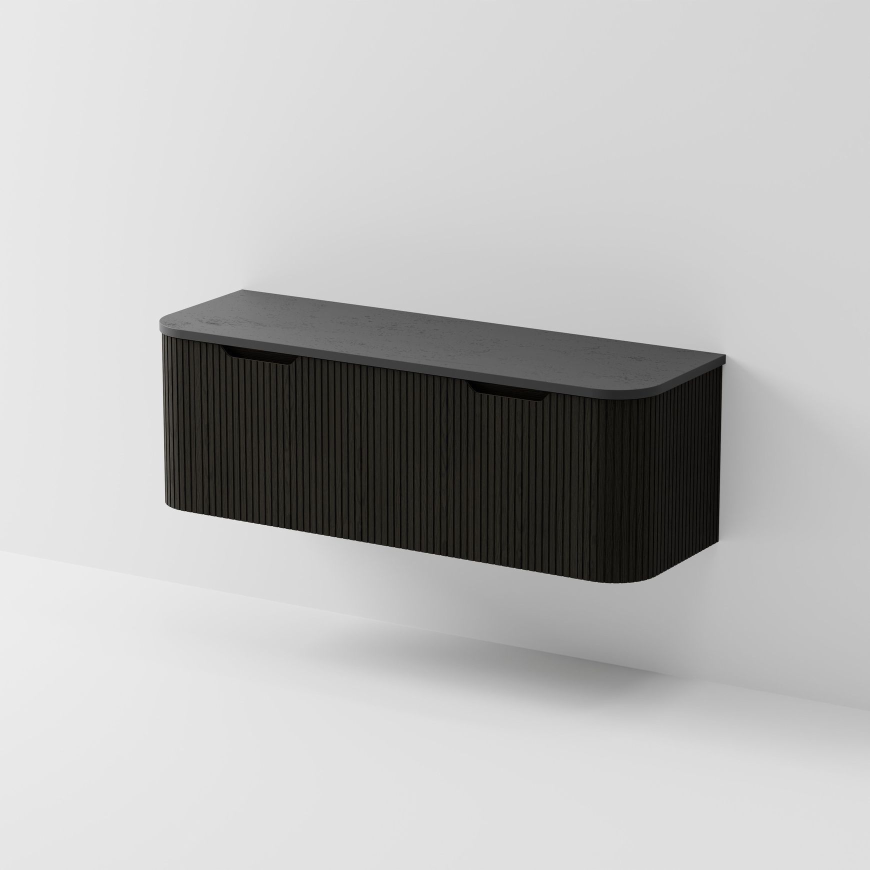 Sora 1500DB Vanity | Concrete Slab Top