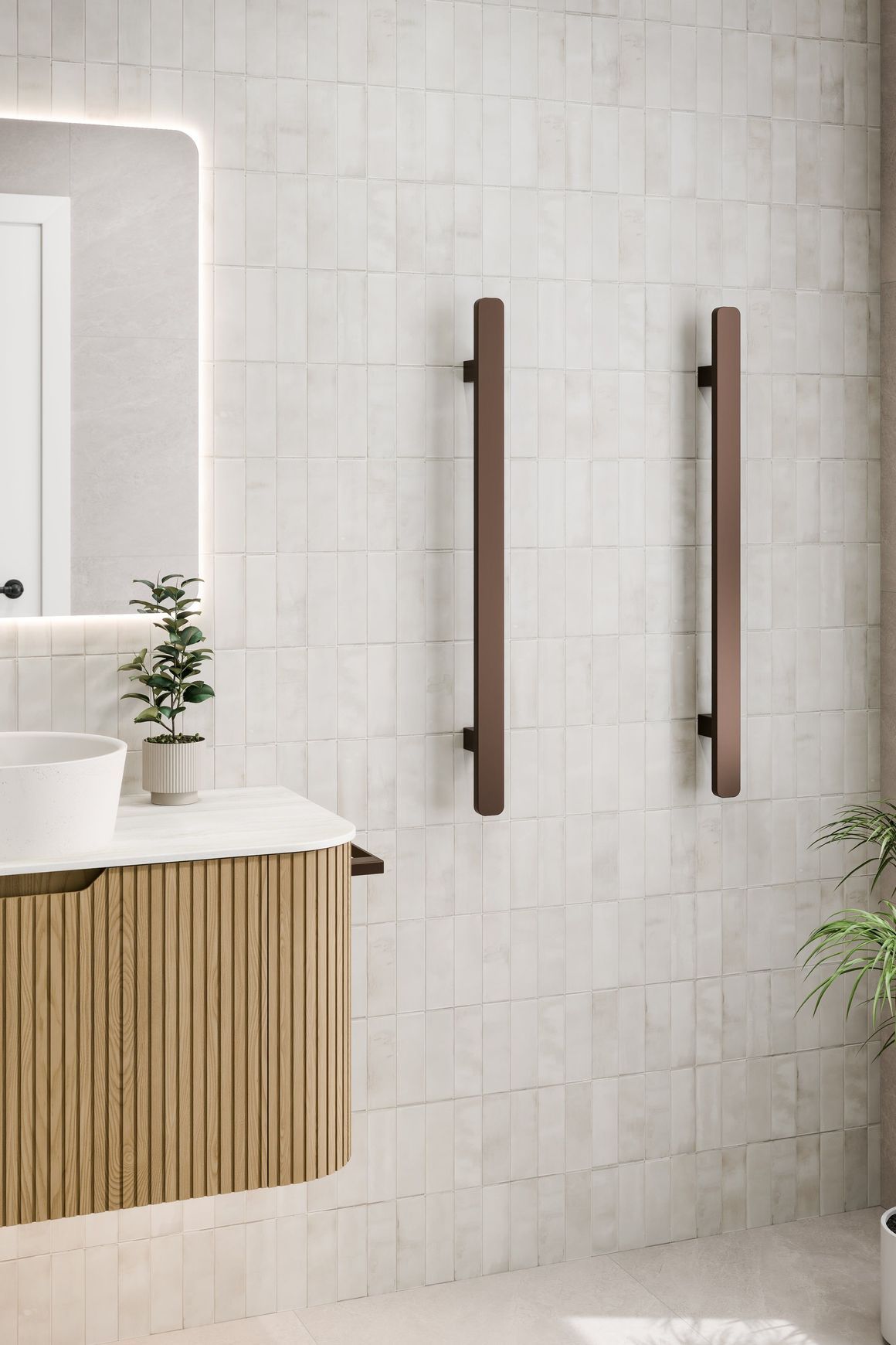 Sora 1200 Wall Hung Vanity | Inset Basin