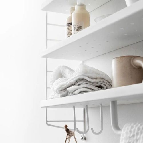 String Low Metal Shelf