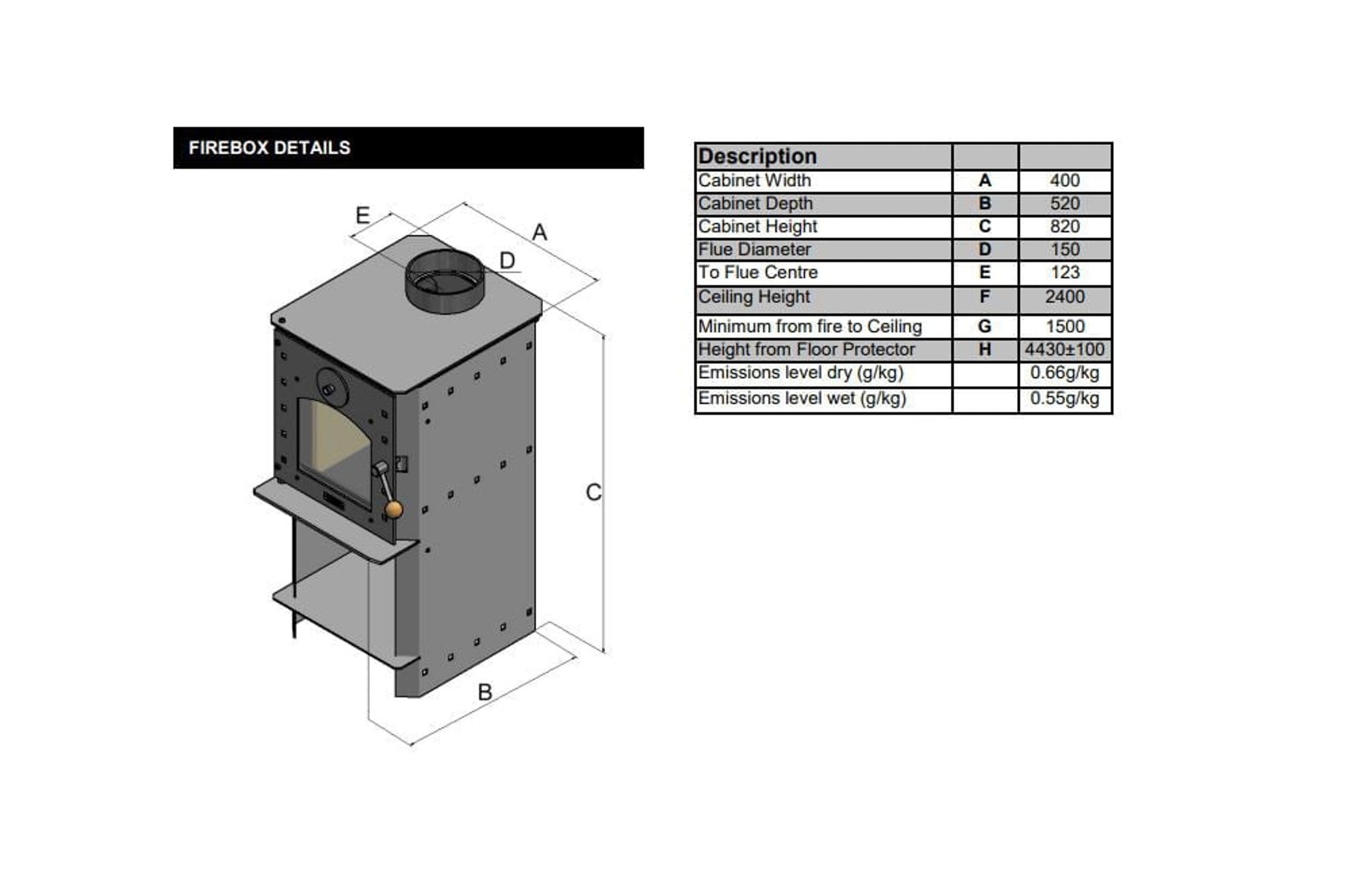 Warmington | Studio Stove Woodburner