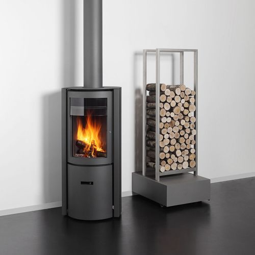 Stuv 30 Compact Low Freestanding Wood Fireplace