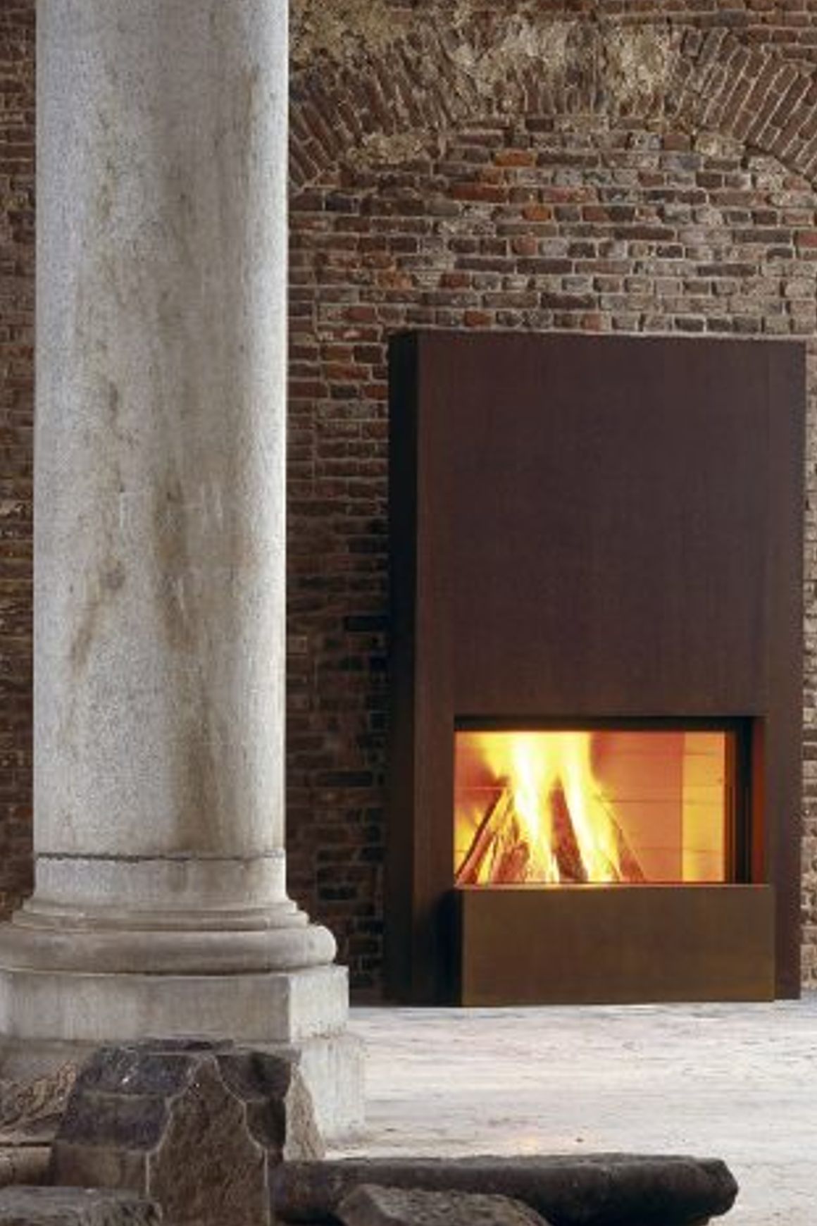 Stuv 21/105 Single Sided Wood Fireplace