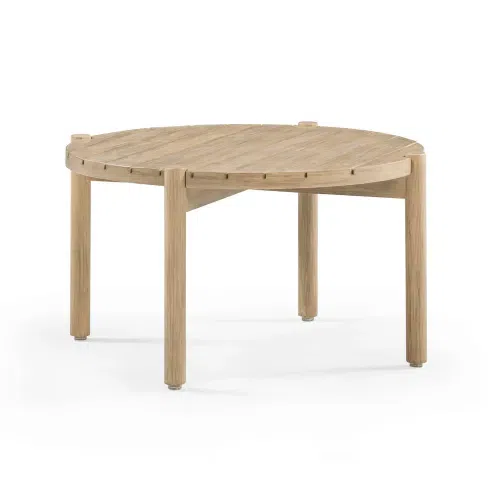Indra Outdoor Side Table - Light Acacia