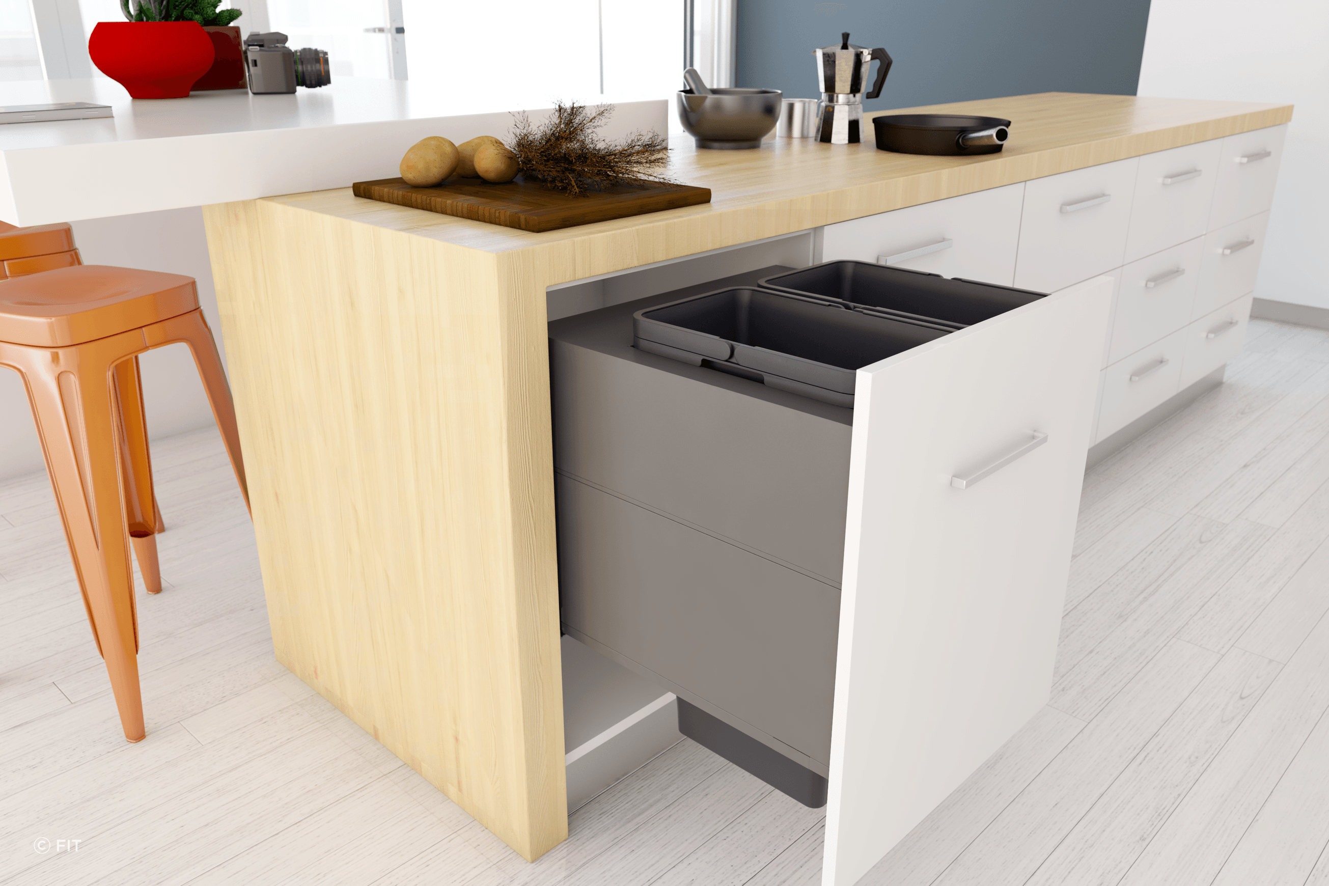 Tanova Kitchen Bins To Suit Legrabox Drawers