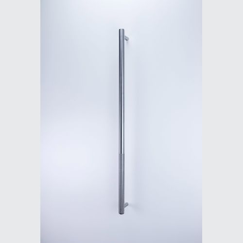 Taylor Entry Door Rail - Back To Back Pair Stainless Steel
