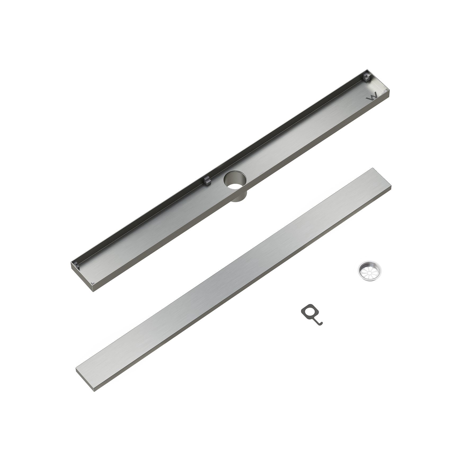 Plumbline 800mm Tiled Insert Channel Shower Drain
