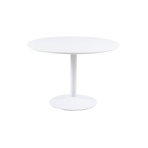 TITAN Round Dining Table 110cm - White