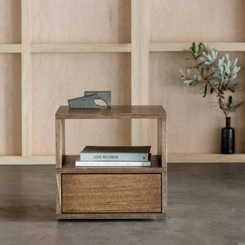 Huey Low Rider Timber Bedside Table