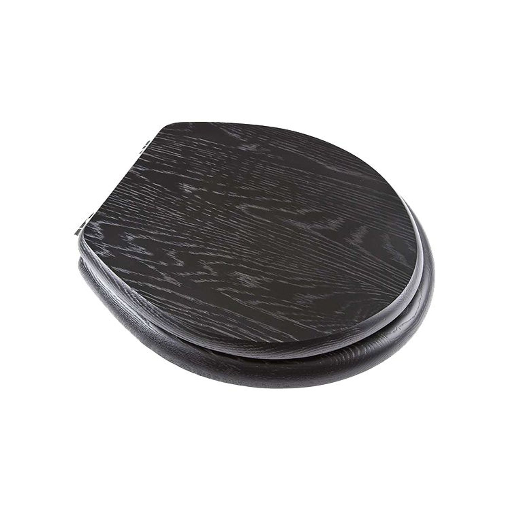 Timber Toilet Seat In Black Oak