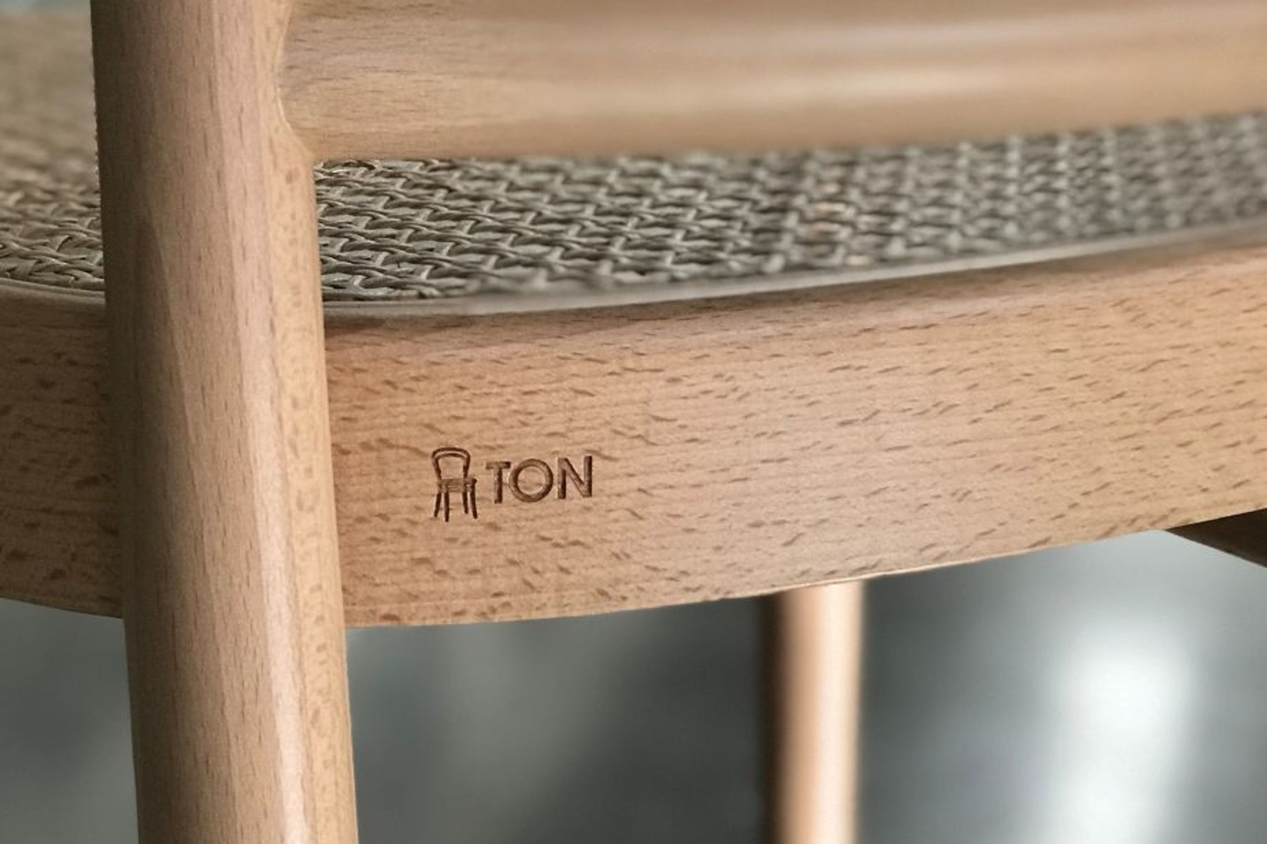 811 Hoffmann Armchair - Natural - by TON