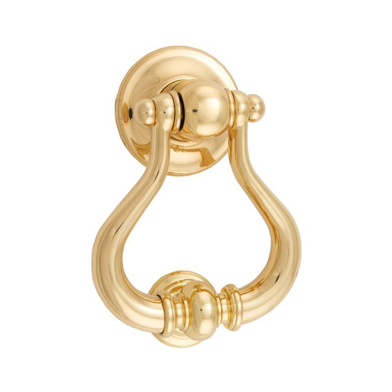 Iver Sarlat Door Knocker Polished Brass 137mm x 115mm 9390