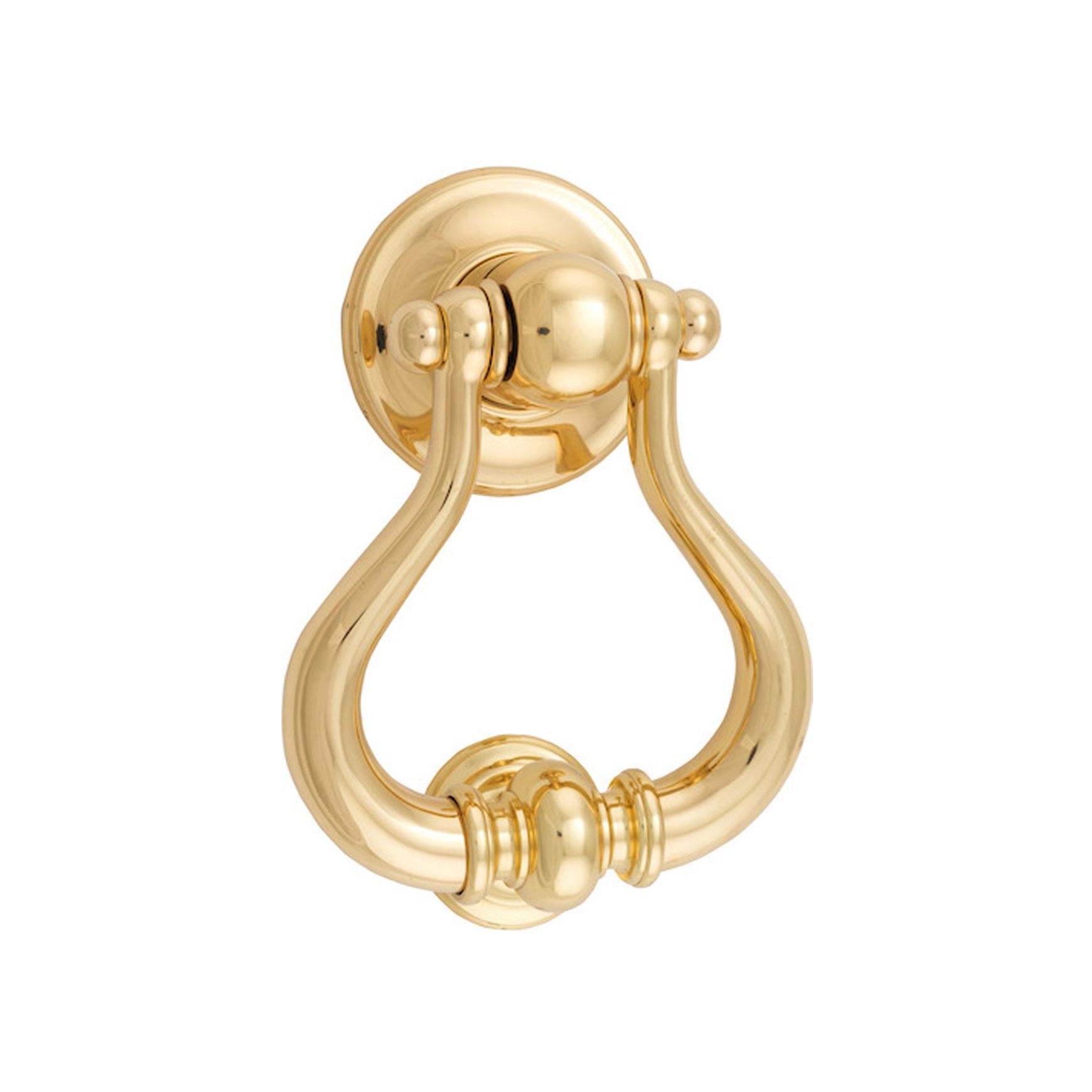 Iver Sarlat Door Knocker Polished Brass 137mm x 115mm 9390