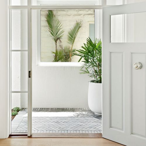 Iver Sarlat Centre Door Knob 107mm x 100mm Matt Black 9403