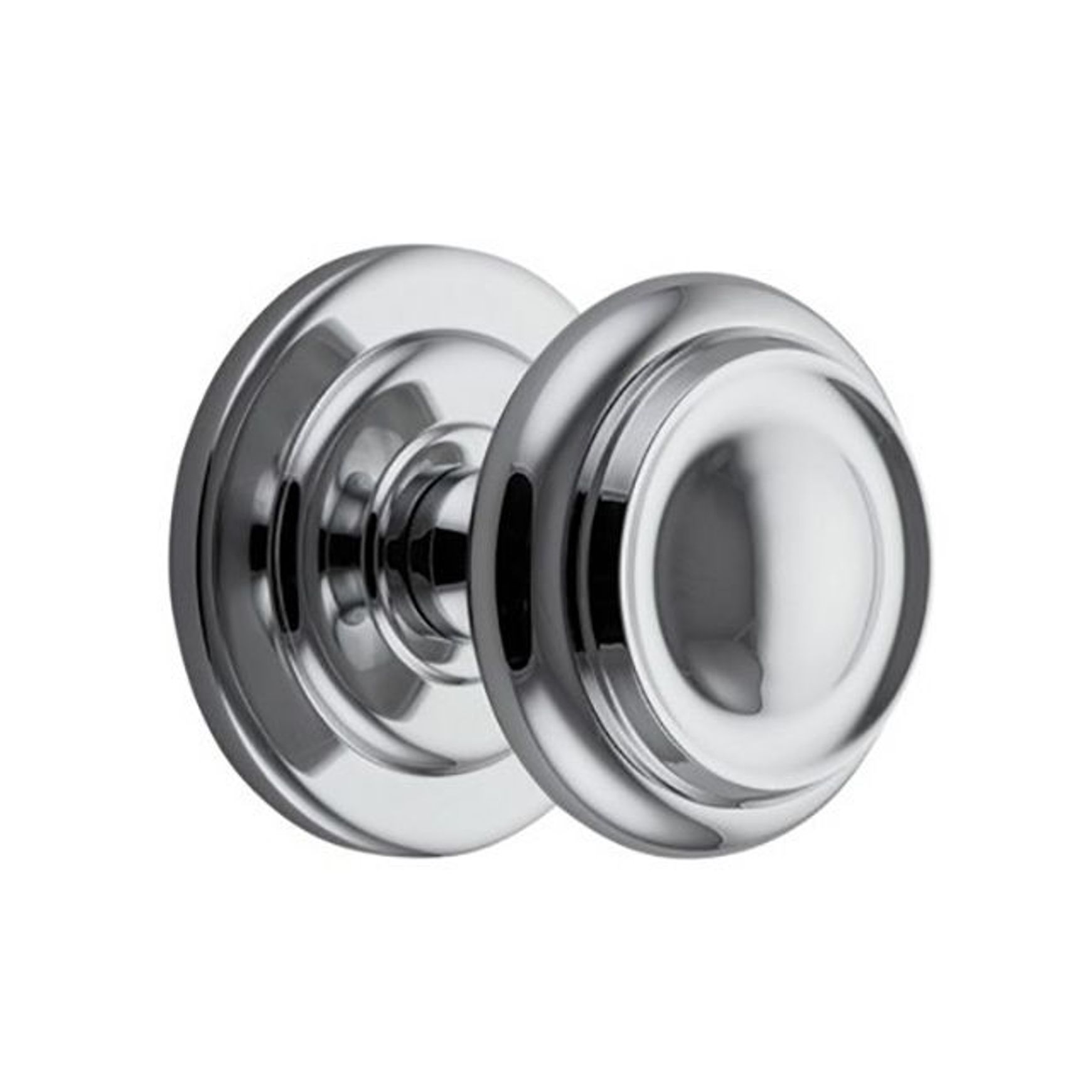 Iver Sarlat Centre Door Knob 107mm x 100mm Chrome Plated 9404