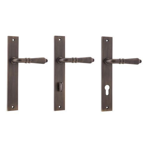Iver Sarlat Lever Door Handle on Rectangular Backplate