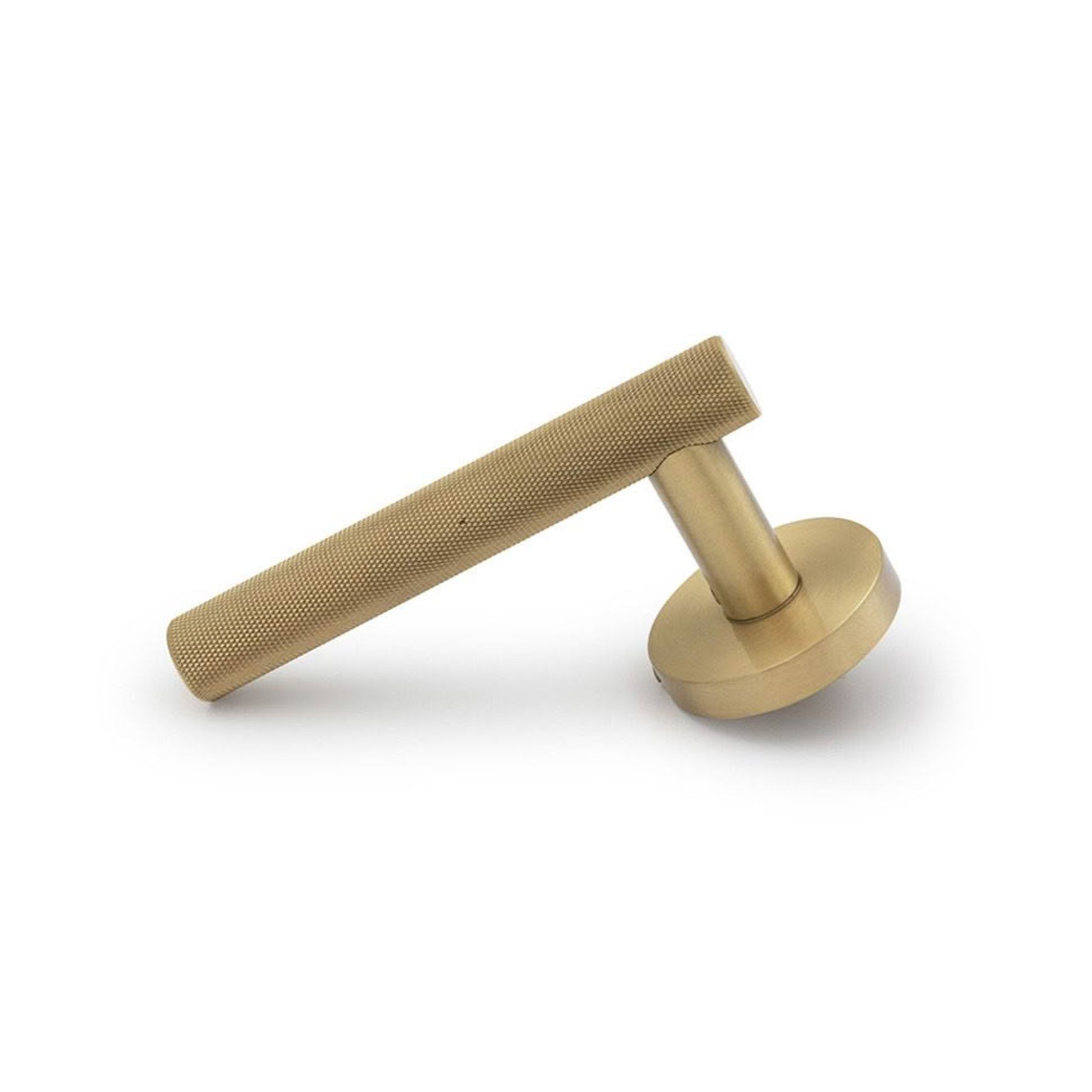 Atelier Door Lever With Latch - Brass