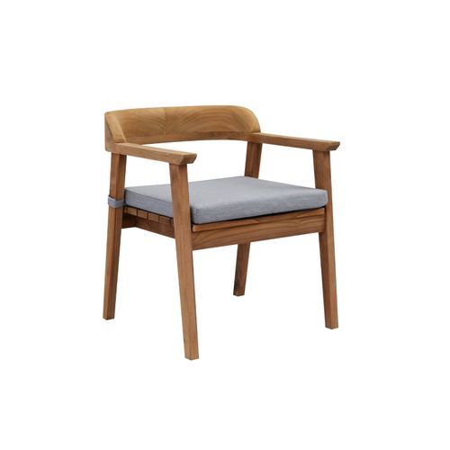 Rome Teak Wood Outdoor Dining Chair