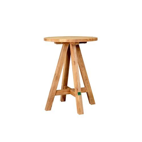 Teak Round Bar Table