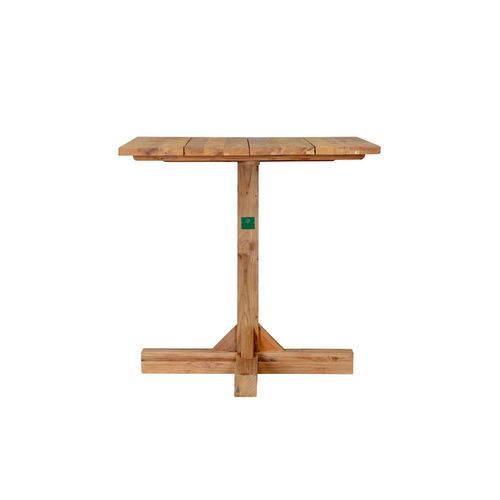 Teak Outdoor Square Bistro Table 80cm