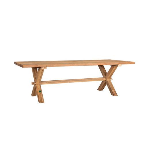 Sovereign Teak X-leg Table - 300 X 100cm