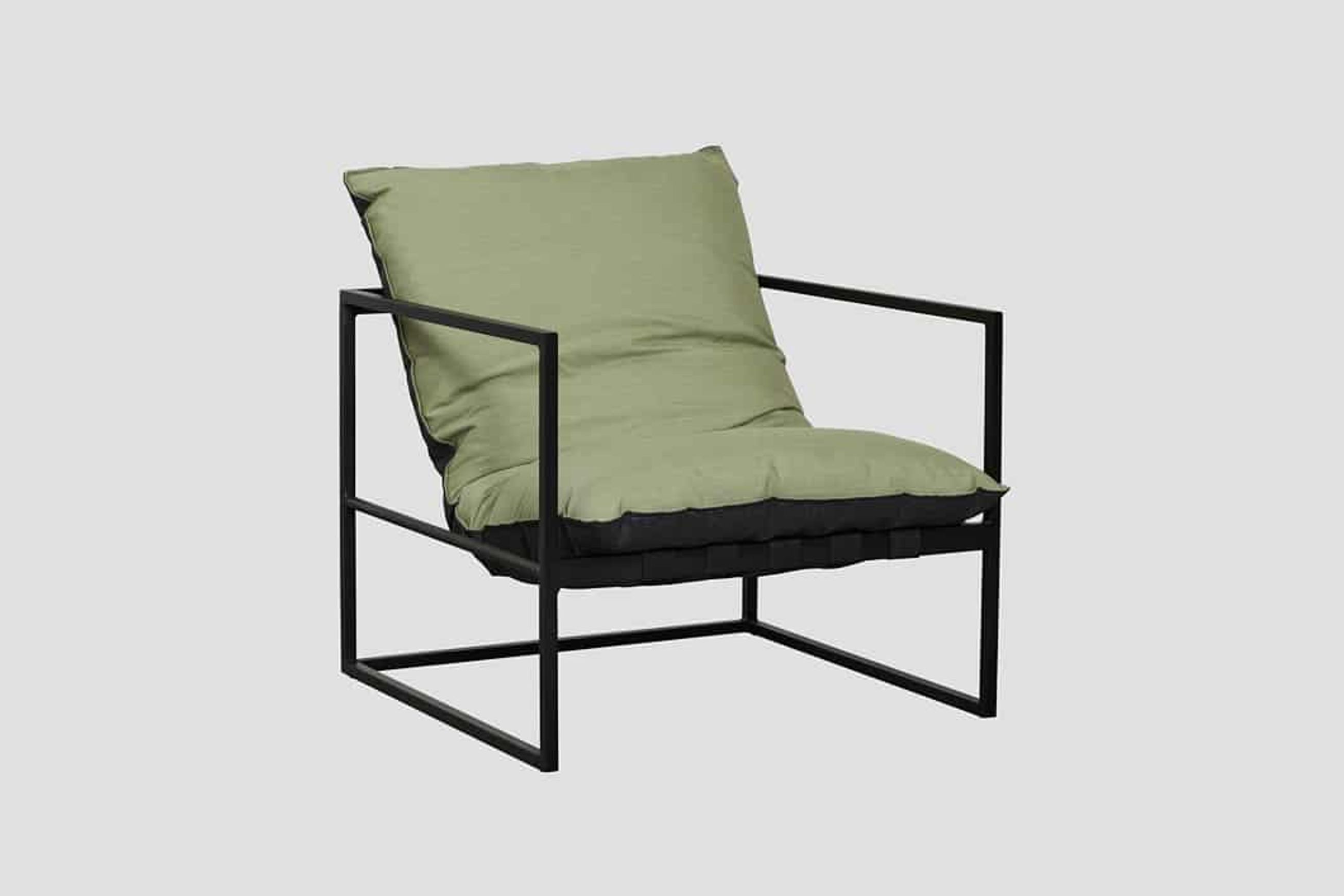 Tekapo Single Sofa - Canvas Almond