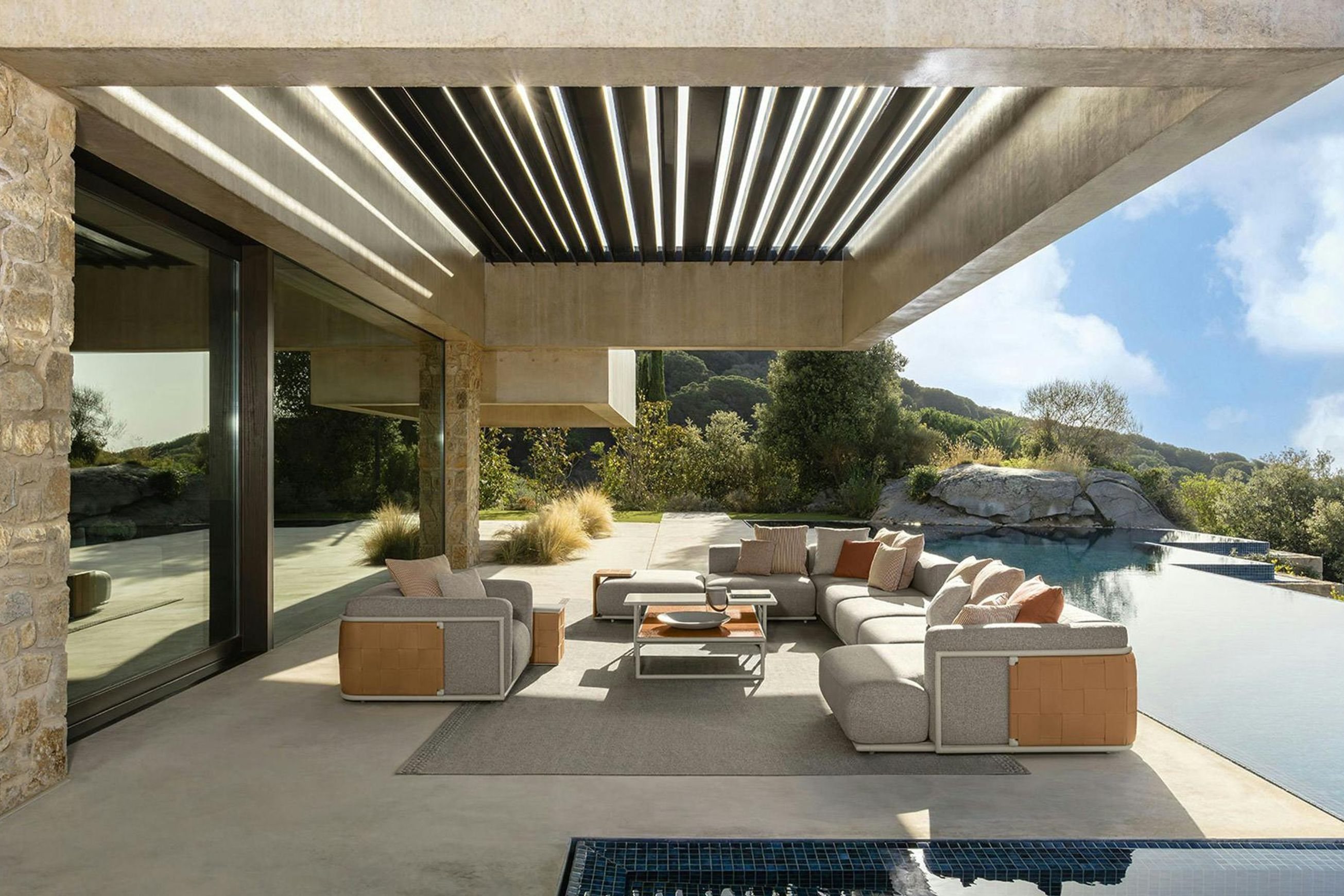 Tresse Outdoor Sofa