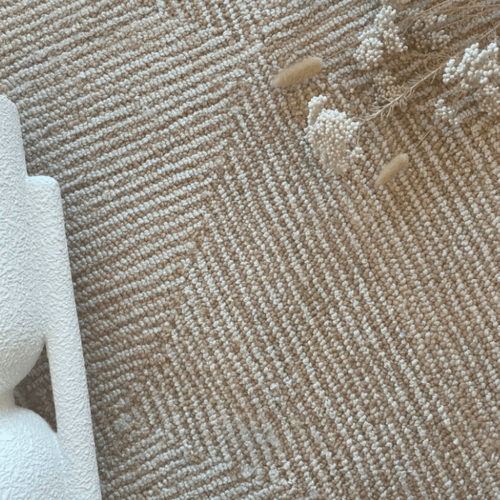 Tribe Home Kenya Floor Rug - Biscuit