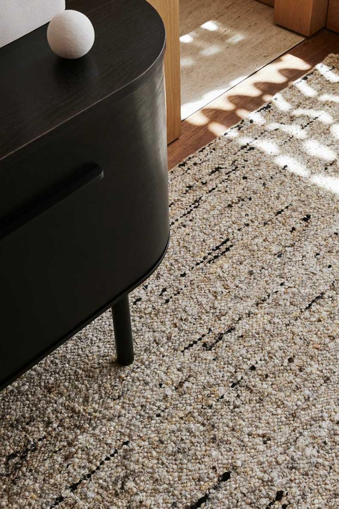 Tribe Home Flint Rug | Natural Undyed 100% Wool Rug