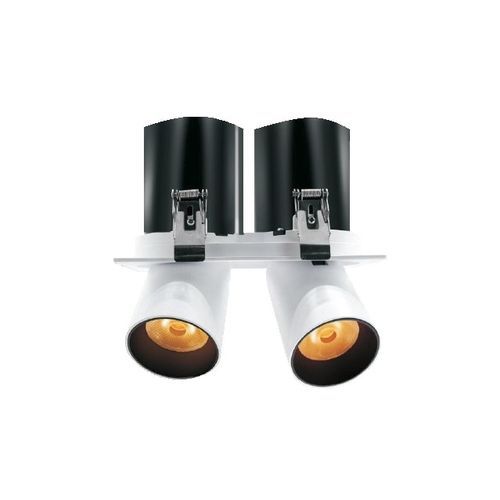 Twin Square Snoot 2x10W Feature Downlight