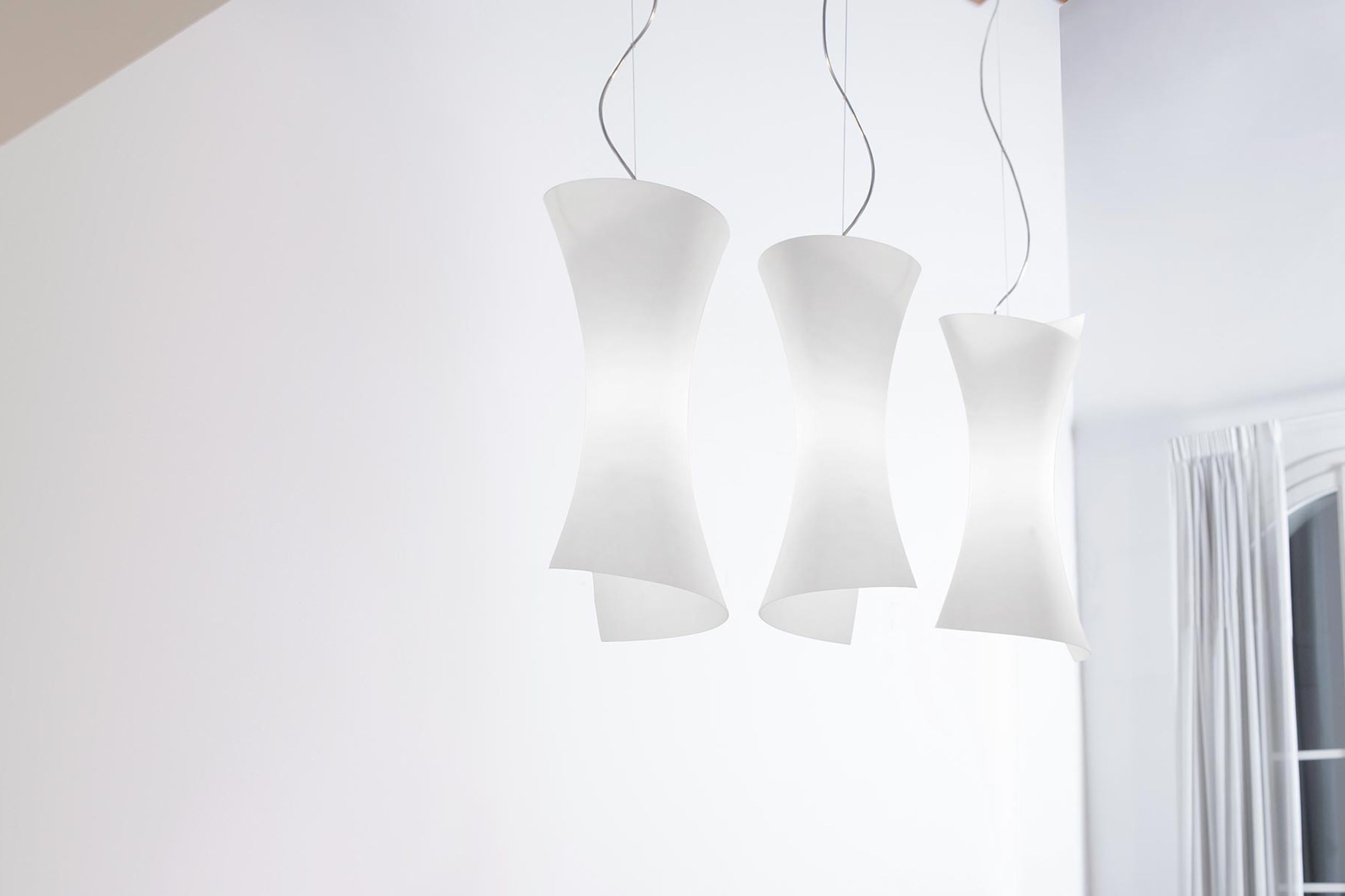 Twister Floor and Pendant Light