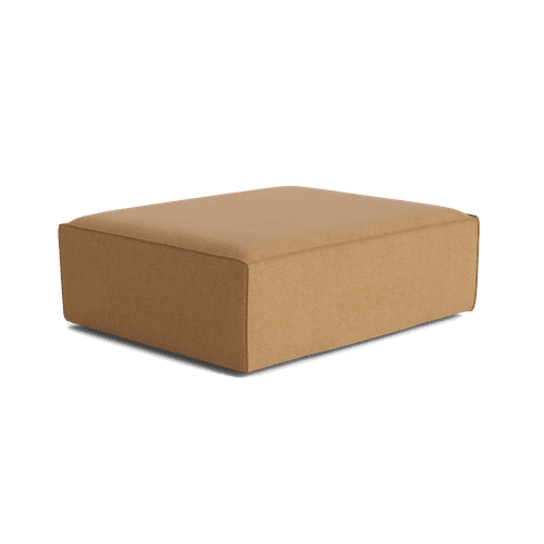 Block Ottoman - Fossil Fawn