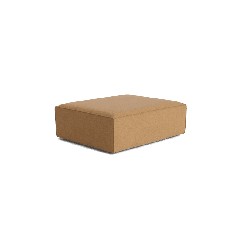 Block Ottoman - Fossil Fawn