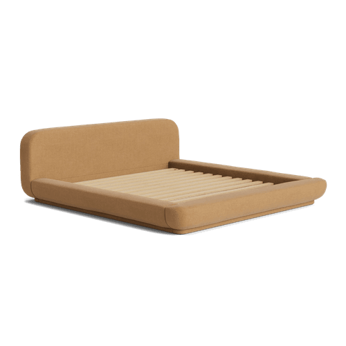 Floss King Bed - Fossil Fawn