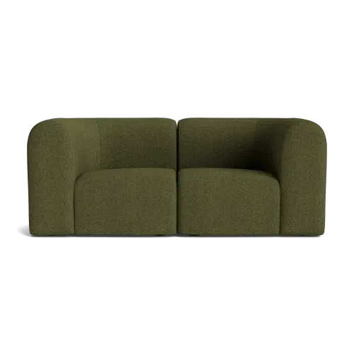 Berg 2 Seater Sofa - Copenhagen Forest