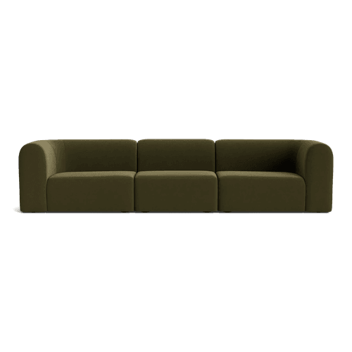 Berg 4 Seater Sofa - Eden Leaf