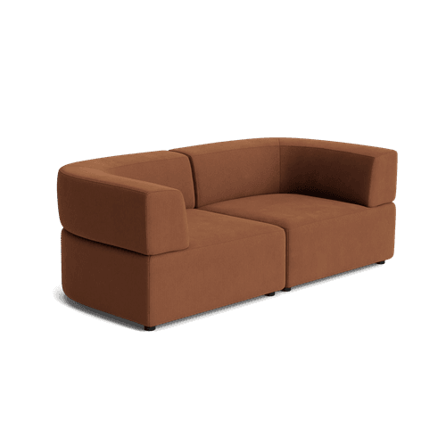 Stretch 3 Seater Sofa - Corduroy Cocoa