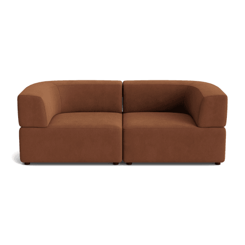 Stretch 3 Seater Sofa - Corduroy Cocoa