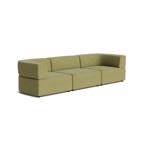 Stretch 4 Seater Sofa - Fossil Eucalyptus