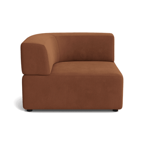 Stretch Corner Module - Corduroy Cocoa