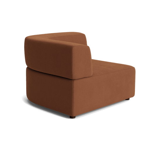 Stretch Corner Module - Corduroy Cocoa